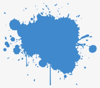 Light Blue Splatter - Splatter Shapes