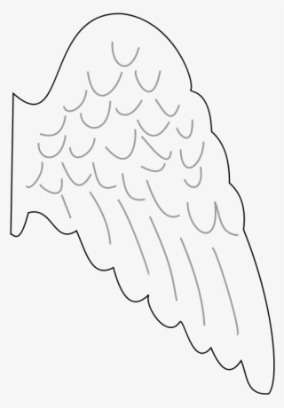 Printable Angel Wing Template