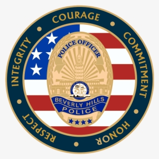 Transparent Badge - Beverly Hills Police Badge