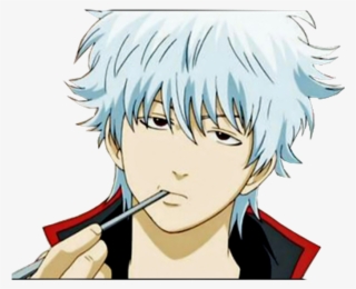 Gintama Sticker - White Haired Main Characters