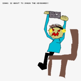 Isaac Raging - Cartoon