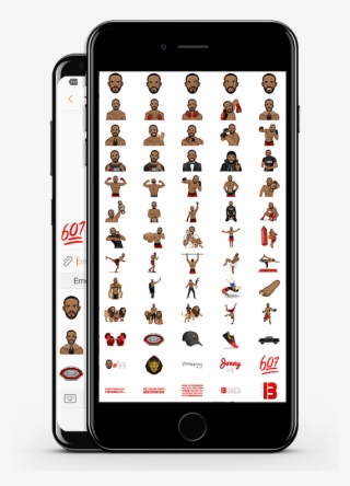 Appmoji Launches Jon Jones Bonesmoji Emojis App For - Iphone