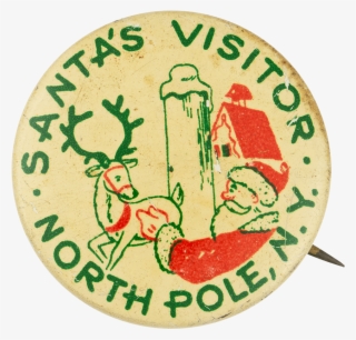 Santa's Visitor North Pole - Illustration