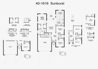 Sunburst Floor Plan - Diagram