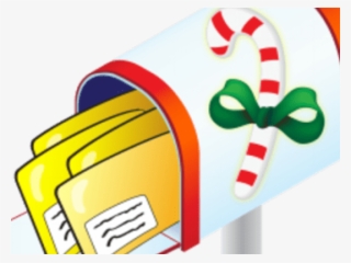 Mailbox Clipart North Pole - Holiday Greeting Card Clip Art