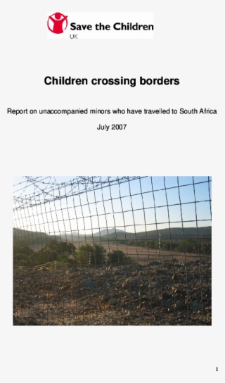 Children Crossing Borders - Save The Children