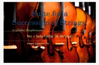 Suite For A Succession Of Strings, No - Poster