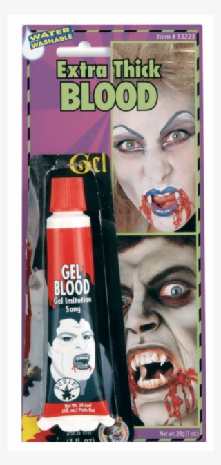 Halloween Coagulated Extra Thick Red Blood Special - Mascara