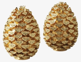 Cookies On The Ft - Golden Pine Cone Png