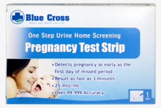 Blue Cross Pregnancy Test Strip - Philippine Blue Cross Biotech Corporation