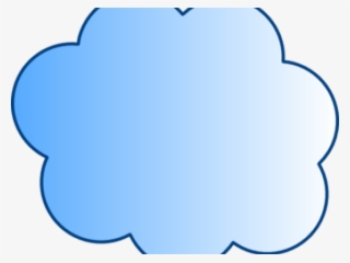 Cloud Clipart Outline - Thought Of The Day Clipart