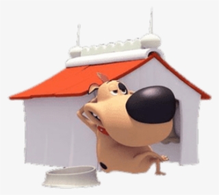 Free Png Download Loopdidoo In Front Of His Dog House - Cartoon