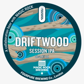 Driftwood 32oz Crowler - Circle