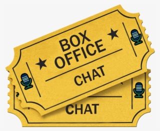 Box Office Chat Logo - Movie Ticket