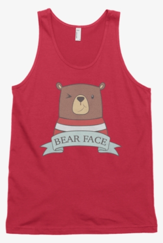 Bear Face Tank Top Swish Embassy - Mission Slimpossible