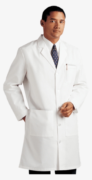 Shown In White - Men Lab Coats