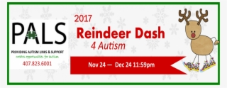 2017 Reindeer Dash 4 Autism - Number