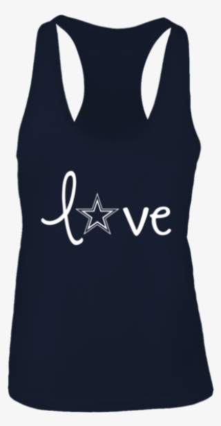 Love The Dallas Cowboys Star Shirt - Active Tank