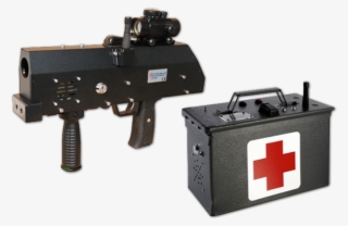 Scorpion Laser Tag Gun And Respawn Box - Laser Submachine Gun