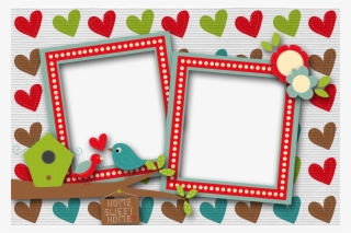Text Frame, Butterfly Stencil, Frame Background, Plastic - Picture Frame