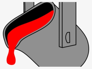 Paint Clipart Red - Drawing Of A Melting Pot