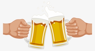 Clip Freeuse Download Draught Beer Birthday Drink Brewing - Cheers With Beer Clipart