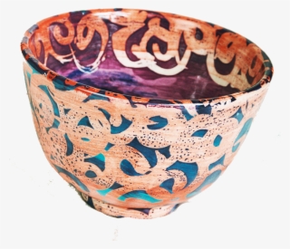 Cereal Bowl Swirly Pattern - Ceramic