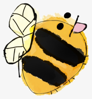 Scbee Bee Cute Sticker Cutebee Art Freetoedit - Cartoon