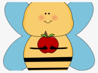 Cute Clipart Bee - Clip Art