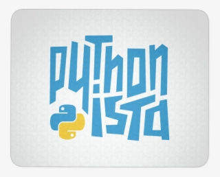 "pythonista" Mouse Pad - Python Programming Language