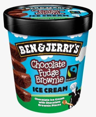 Ben & Jerry's Chocolate Fudge Brownie Ice Cream 500ml - Chocolate Ice Cream Tubs
