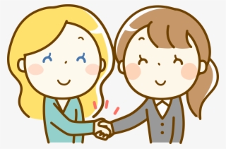 Big Image - Handshake Cartoon Png Transparent PNG - 2399x1585 - Free  Download on NicePNG