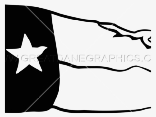 Texas Flag Clipart Outline