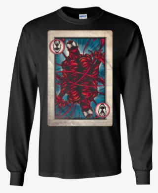 Carnage Playing Card Graphic T-shirt - Only Love My Bed And My Momma Shirt