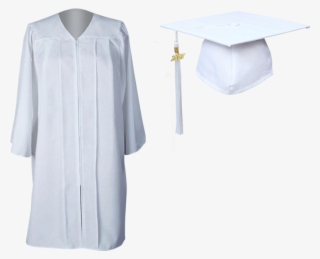Graduation Gowns - White Graduation Toga Png