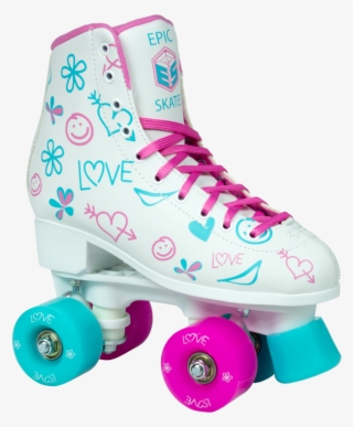 Epic Frost White Roller Skate - Kids Roller Skates Nz