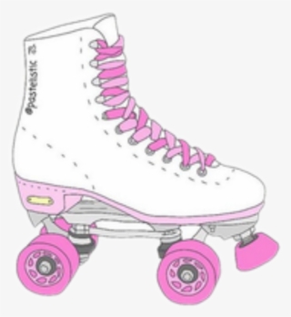 Pink Sticker - Roller Skates Overlay