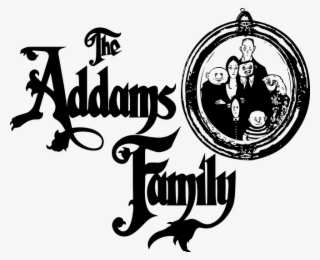 Clip Art Black And White Download Addams Family Clipart - Addams Family Logo Png