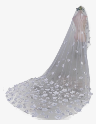 New L Beautiful Bride Wedding Veil Super Fairy Petal - Figurine