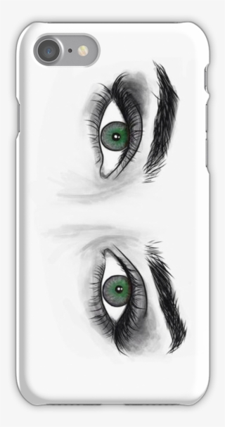 Planet Green Eyes Iphone 7 Snap Case - Mobile Phone Case