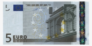 european union, 5 euro - 5 euro back