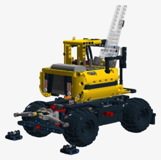 Compact Excavator Back V4 - Robot