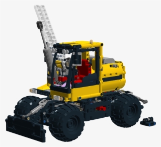 Compact Excavator Front V4 - Lego