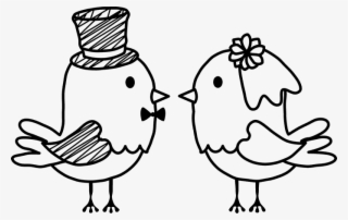 Bride And Groom Birds