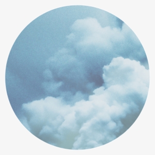 Blue Grey Clouds Aesthetic