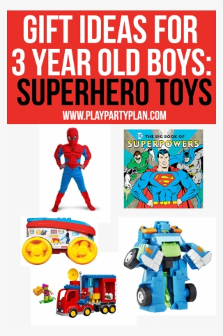 3 year old boy gift guide