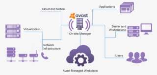 Avast Business - Diagram