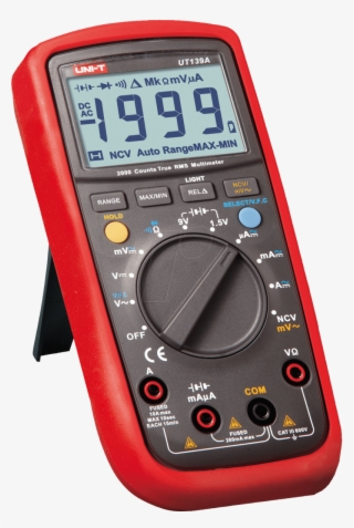 Digital Meter Png Free Download - Uni T Ut139c Multimeter