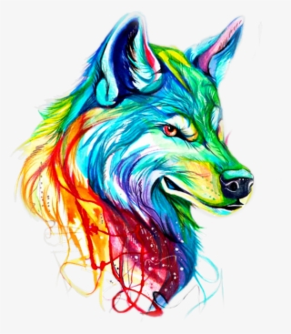 Lobo Sticker - Волк Арт