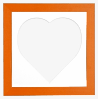 Orange Heartstagram Picture Frame
